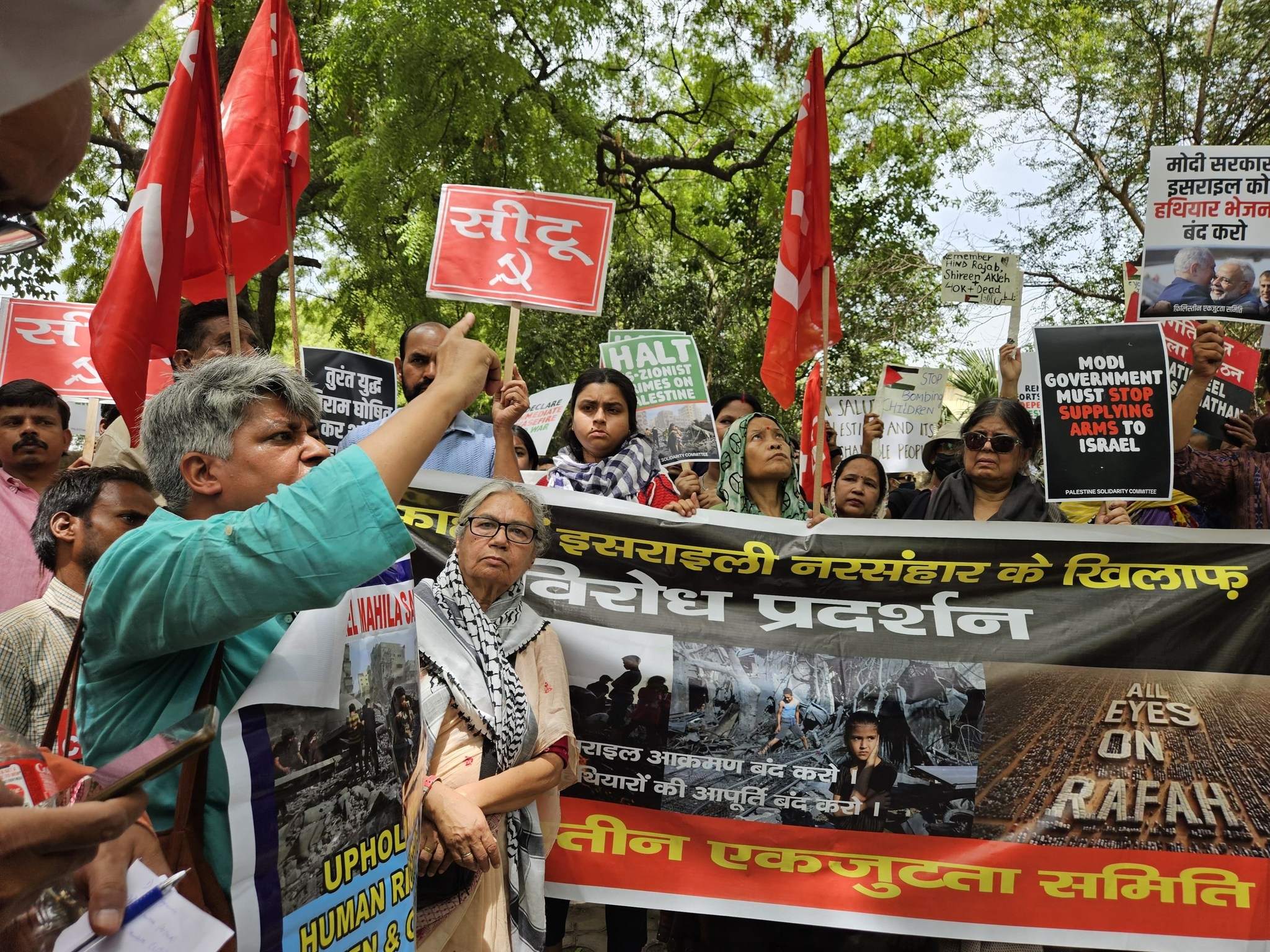 Delhi Erupts in Solidarity with Palestine | Peoples Democracy 